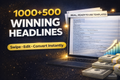 1500+ Winning Headlines