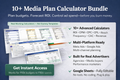 10+ Media Plan Calculator Bundle