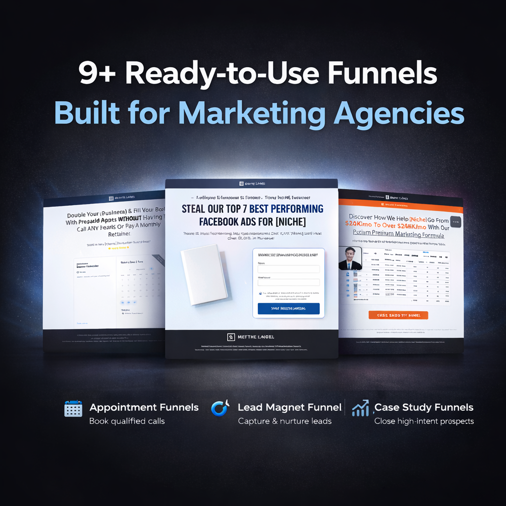 9+ Ready To Use Marketing Agency Landing Page